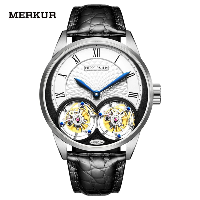 Double Tourbillon Luxury Manual Mechanical Watch | Vexaro