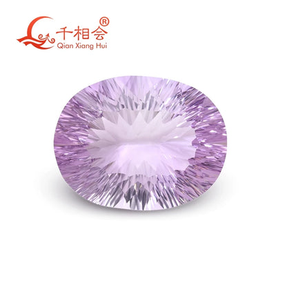 Collector's Masterpiece: 98.96 Carat Natural Amethyst - Stunning Large Oval Millennium Facet Cut, A Prime Investment Gem