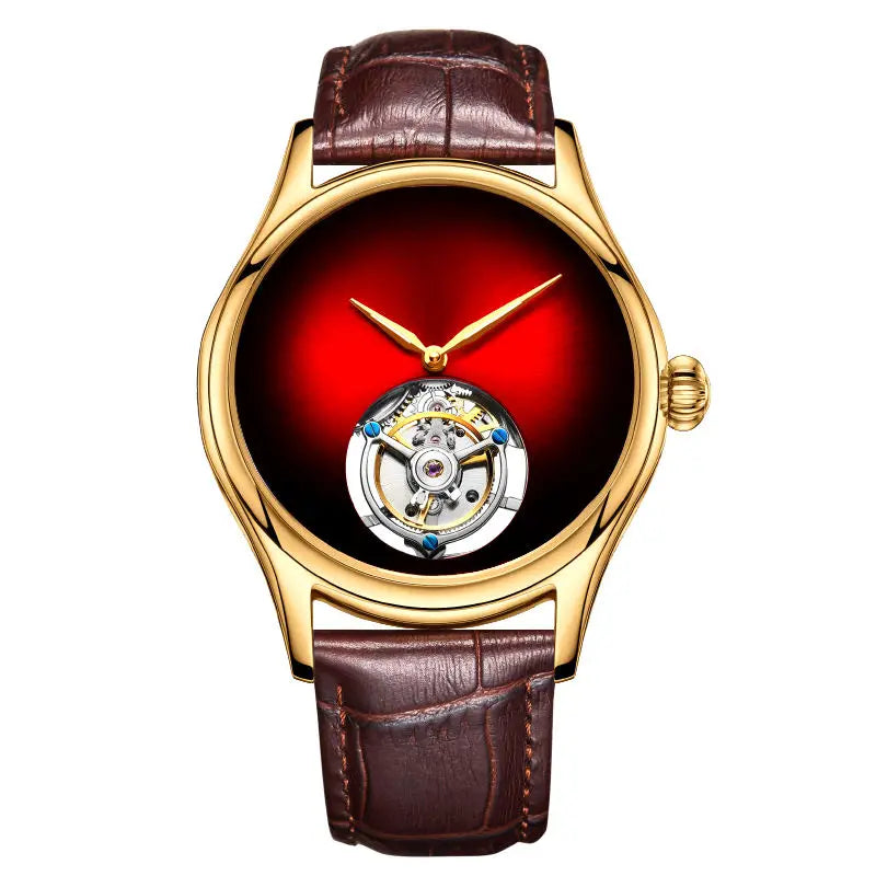 Vexaro Luxury Tourbillon Skeleton Mechanical Watch | Vexaro