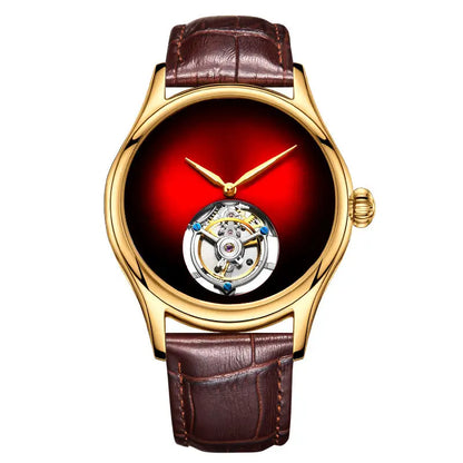 Vexaro Luxury Tourbillon Skeleton Mechanical Watch | Vexaro