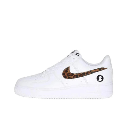 Nike x Supreme X GOODENOUGH Air Force 1 Abrasion Resistant Low top Skateboard Shoes Unisex White IM3483-100