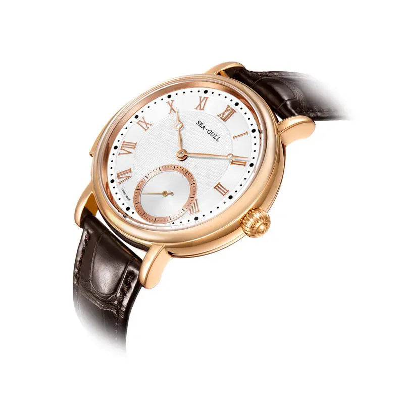 Seagull ST9100 Tourbillon Minute Repeater Watch 46mm front view"