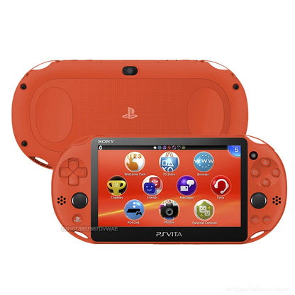 100% Original Sony PS Vita 2000 Handheld Game Console PSV2000 Slim Retro Gaming Console PKGJ Free Games
