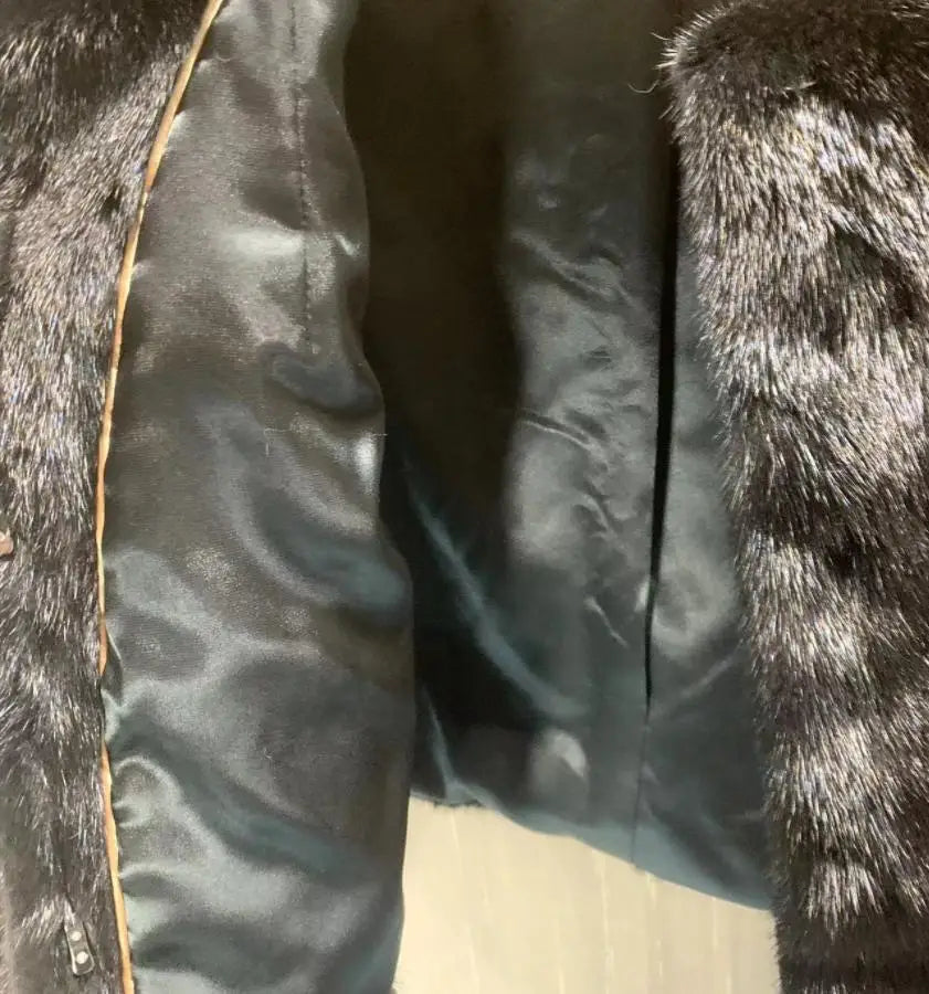 Ladies Real Mink Fur Coat with Belt – Luxury Winter Outerwear | Vexaro