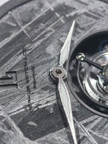 Iron Meteorite Tourbillon Sapphire Mechanical Watch 42mm
