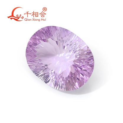 Collector's Masterpiece: 98.96 Carat Natural Amethyst - Stunning Large Oval Millennium Facet Cut, A Prime Investment Gem