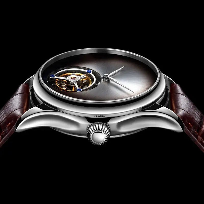 Vexaro Luxury Tourbillon Skeleton Mechanical Watch | Vexaro