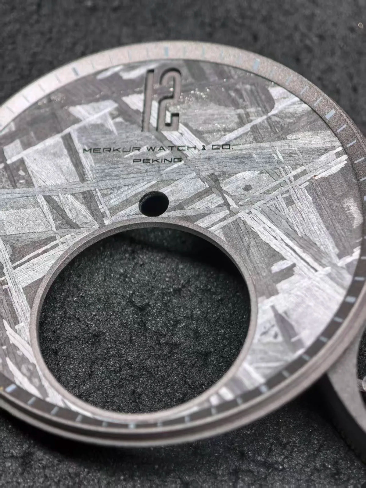 Iron Meteorite Tourbillon Sapphire Mechanical Watch 42mm