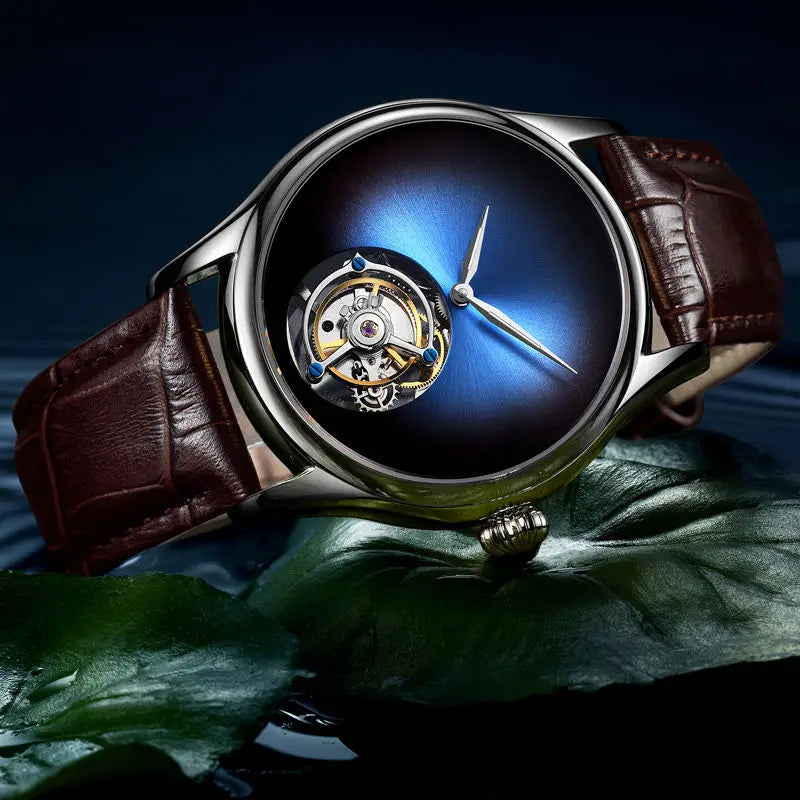 Vexaro Luxury Tourbillon Skeleton Mechanical Watch | Vexaro