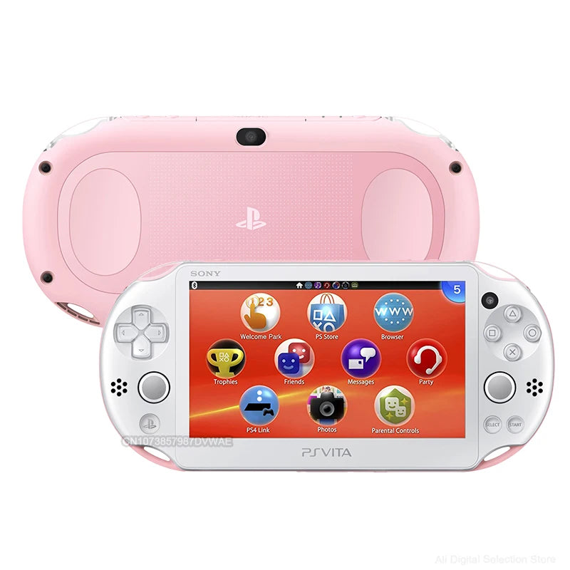 100% Original Sony PS Vita 2000 Handheld Game Console PSV2000 Slim Retro Gaming Console PKGJ Free Games