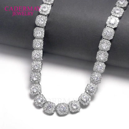 D VVS1 Moissanite Hip Hop Tennis Bracelet | Vexaro